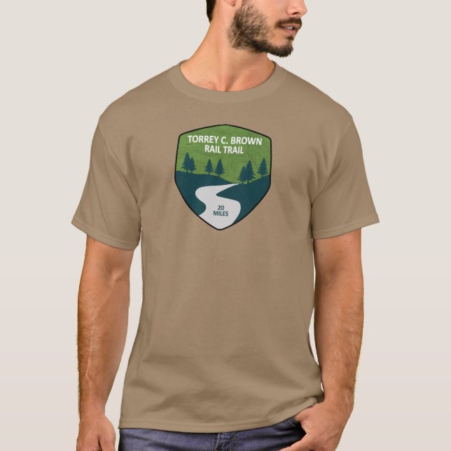 Torrey C. Brown Rail Trail T-Shirt (Front)