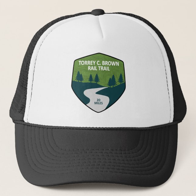 Torrey C. Brown Rail Trail Trucker Hat (Front)
