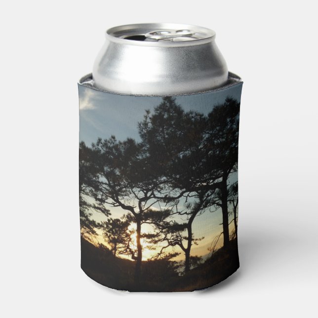 Torrey Pine Sunset II California Landscape Can Cooler (Can Front)
