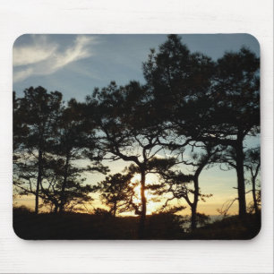 Torrey Pine Sunset II California Landscape Mouse Mat