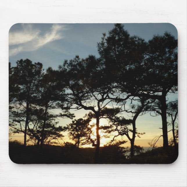 Torrey Pine Sunset II California Landscape Mouse Mat (Front)