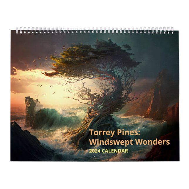 Torrey Pines: Windswept Wonders Calendar (Cover)
