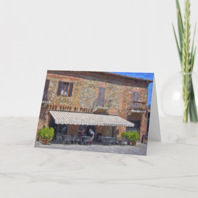 "Torrita di Siena, Tuscany" Greeting Cards (Front)