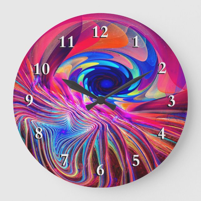 Torsion Wave Large Clock (Front)