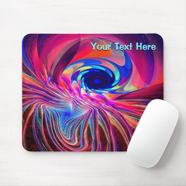 Torsion Wave Mouse Mat (With Mouse)