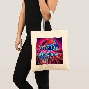 Torsion Wave Tote Bag