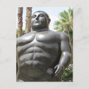 torso botero postcard