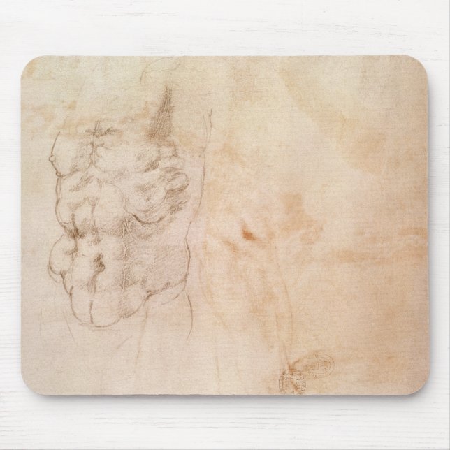 Torso Study Mouse Mat (Front)