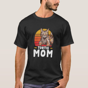 Tortie Mum Awesome Tortoiseshell Cat For A Tortie T-Shirt