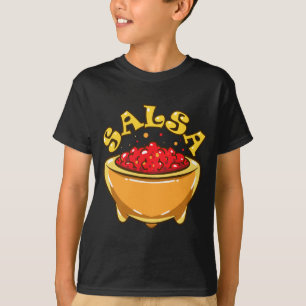 Tortilla Chips And Salsa Funny Matching Halloween T-Shirt