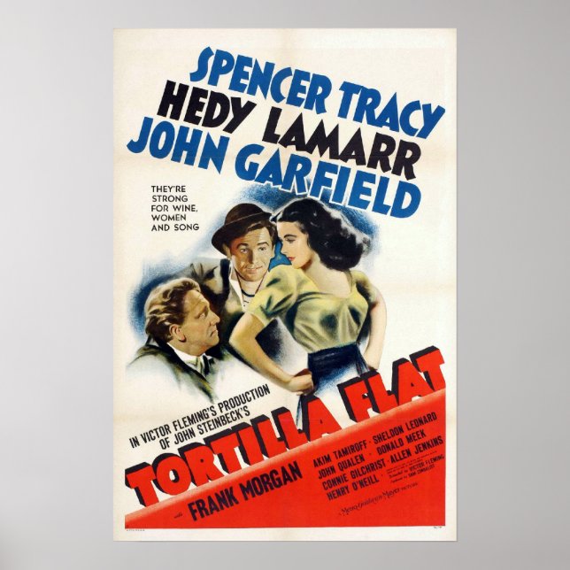 Tortilla Flat Movie Poster (Front)