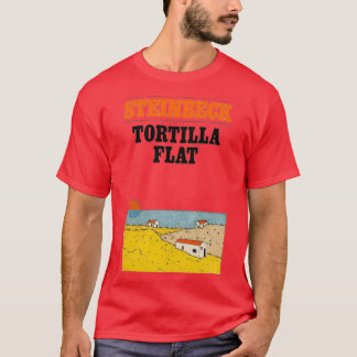 Tortilla Flat Vintage Steinbeck Book Cover T-Shirt