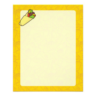 Tortilla Sandwich Wrap Flyer