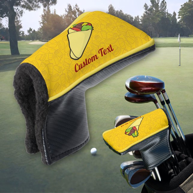 Tortilla Sandwich Wrap Golf Head Cover (Creator Uploaded)