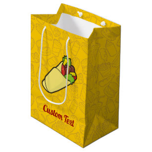 Tortilla Sandwich Wrap Medium Gift Bag