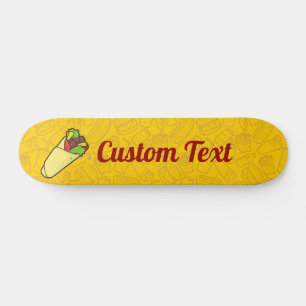 Tortilla Sandwich Wrap Skateboard Deck