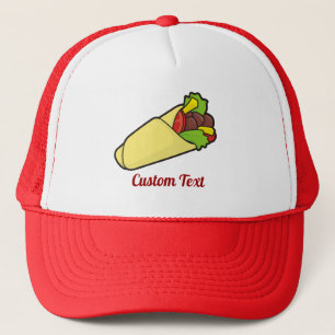 Tortilla Sandwich Wrap Trucker Hat