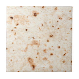 Tortilla shell ceramic tile