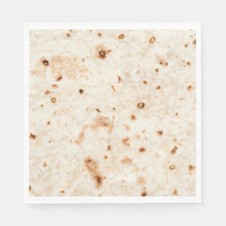 Tortilla shell napkin