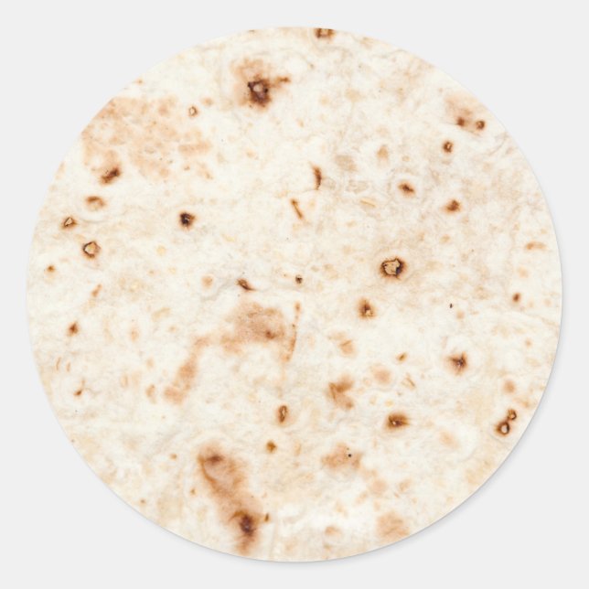Tortilla shell sticker (Front)