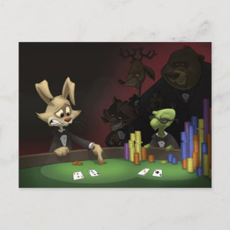 Tortoise and Hare Postcard