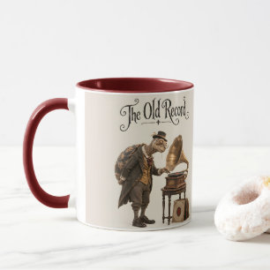 Tortoise and the Gramophone Mug