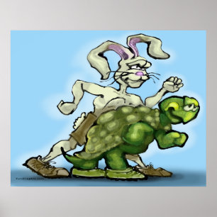 Tortoise and the Hare Poster