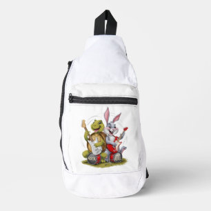 Tortoise and the Hare Rock And Roll Sling Bag