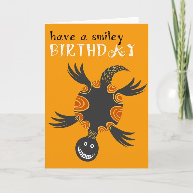 tortoise Birthday Card (Front)