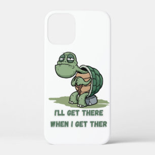 Tortoise cartoon tshirt iPhone 12 mini case