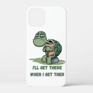 Tortoise cartoon tshirt iPhone 12 mini case