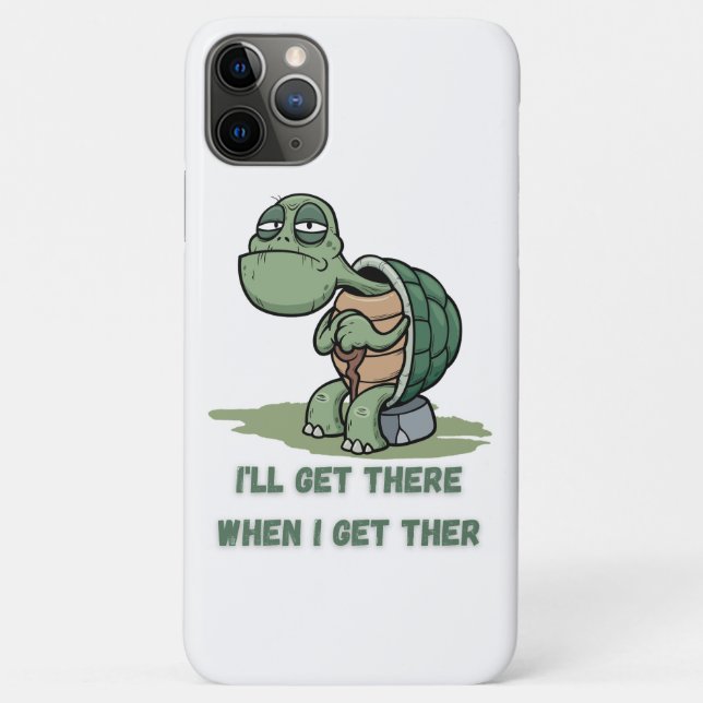 Tortoise cartoon tshirt Case-Mate iPhone case (Back)