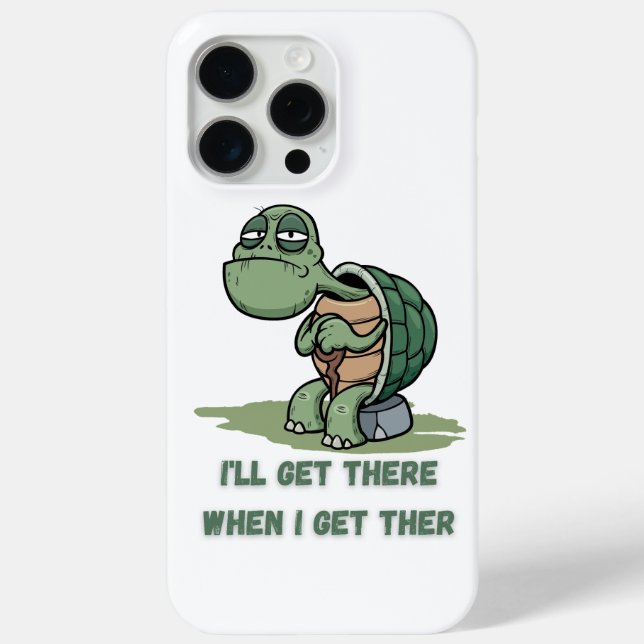 Tortoise cartoon tshirt Case-Mate iPhone case (Back)