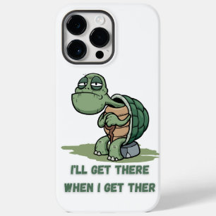 Tortoise cartoon tshirt Case-Mate iPhone 14 pro max case