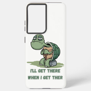 Tortoise cartoon tshirt samsung galaxy case
