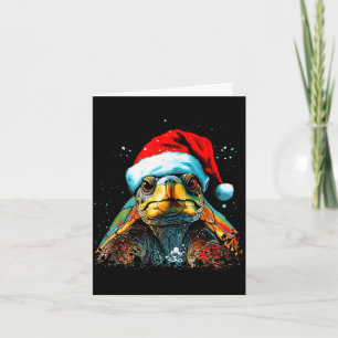 Tortoise Christmas Animal Lovers Men Women Kids Gi Card