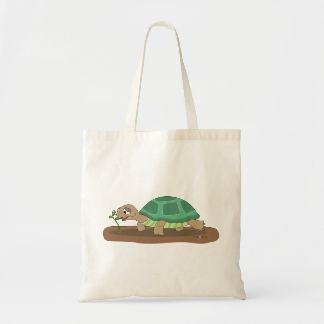 Tortoise eating Bag (Front)