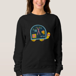 Tortoise For Kids Turtle Children Design Sweatshirt