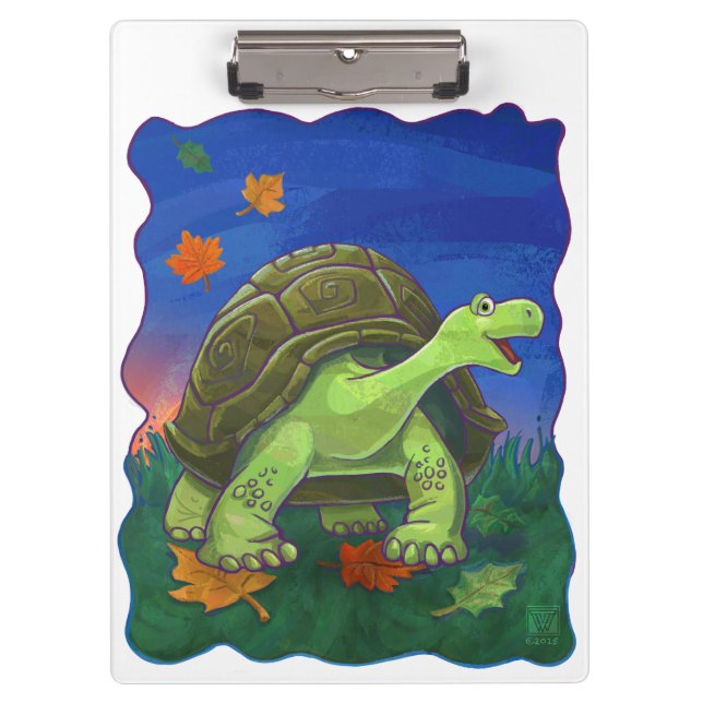 Tortoise Gifts & Accessories Clipboard (Front)