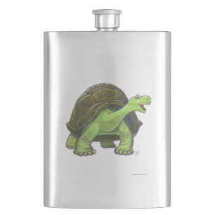 Tortoise Gifts & Accessories Hip Flask