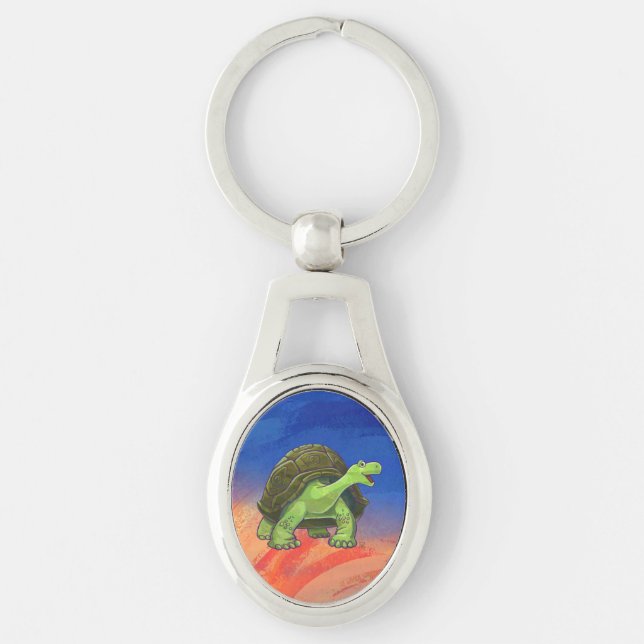 Tortoise Gifts & Accessories Key Ring (Front)