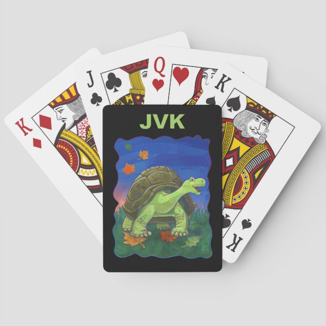 Tortoise Gifts & Accessories Playing Cards (Back)