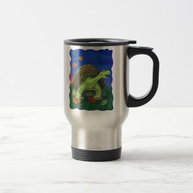 Tortoise Gifts & Accessories Travel Mug (Right)