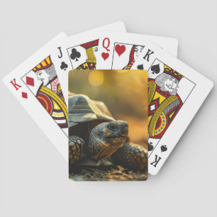 Tortoise in the Wild Playing Cards
