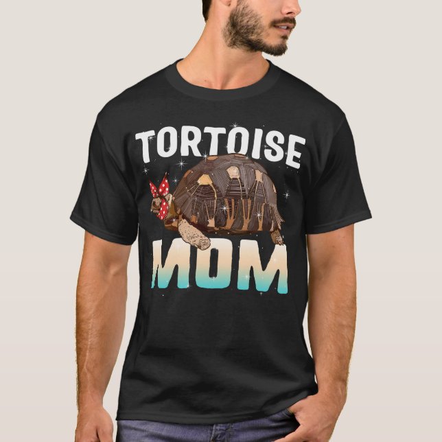 Tortoise Mum Shirt, Sulcata Tortoise, Save The T-Shirt (Front)