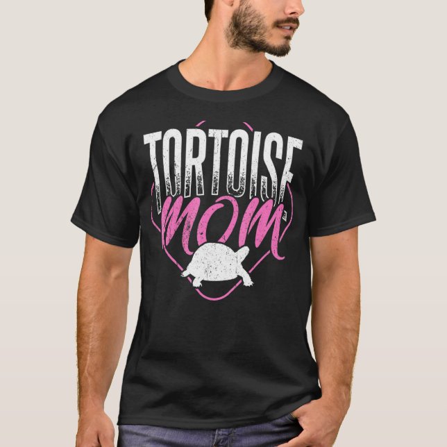 Tortoise Mum - Snapping Turtle Gopher Reptile Terr T-Shirt (Front)