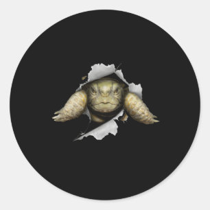 Tortoise Owner Turtle Tortoise Love Tortoise Classic Round Sticker