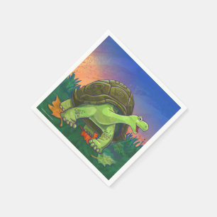 Tortoise Party Centre Napkin