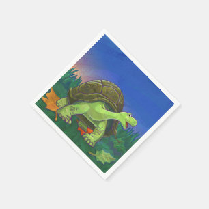 Tortoise Party Centre Napkin