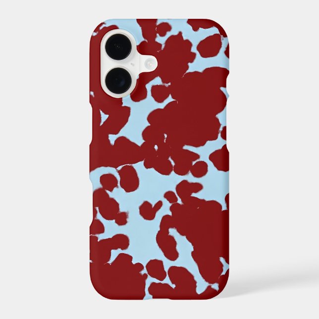 Tortoise Print Red Design - Unique Animal Print Ca (Back)